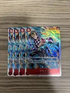 マルコ　sr 4枚セット　ワンピースカード　③