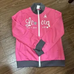 le coq sportif キッズ ジャージ ピンク