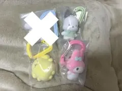 サンリオキャラクターズ カラフルカラビナマスコットチャーム 4点セット