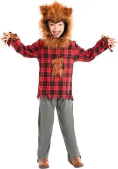 コスプレ服 コスチューム衣装 野獣 子供用 男の子 キッズ 仮装 おおかみ 変身