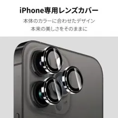 iPhone16pro、iPhone 16promax カメラレンズカバー　2枚