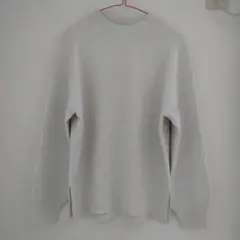 シルバーラメハイネック ニット セーター