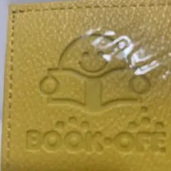 BOOK・OFF ブックカバー イエロー 未使用品