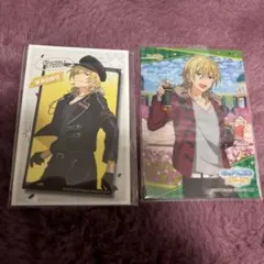 あんスタ 羽風薫 ステッカーシール クリアカード UNDEAD