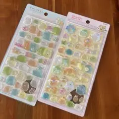 新品　ボンボンドロップシール2枚セット すみっこぐらし