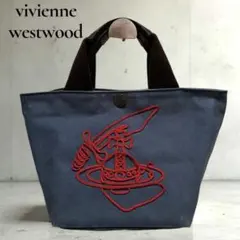Vivienne Westwood キャンバス トートバッグ オーブ 剣 レザーのサムネイル