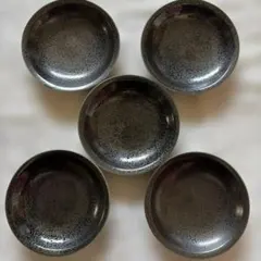 和食器 陶器 小皿 5枚セット 斑点模様のサムネイル