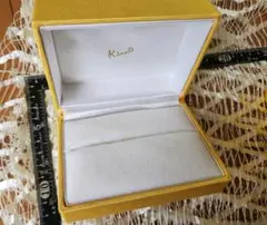 ケイウノ　アクセサリーケース 　イエロー