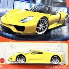 マッチボックス　ミニカー　70周年　ポルシェ918スパイダー