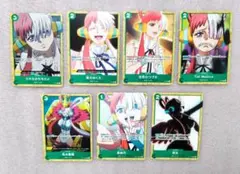 ワンピースカードゲーム ウタ イベントカード 7枚セットのサムネイル