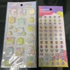すみっコぐらし　もっと！ふにふにシール　たまごっちプチプチシール　2種セット