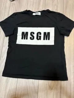 MSGM ロゴプリント 半袖 Tシャツ ブラックのサムネイル