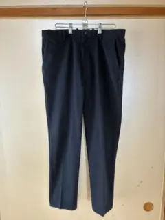 ユニクロ ストレッチパンツ 紺色 Lサイズ ネイビー
