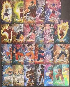 ドラゴンボール超 メタリックシートガム 23種類セット