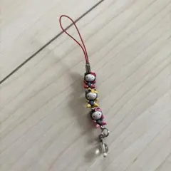ハローキティ 風水ストラップ 飛騨路限定 さるぼぼ