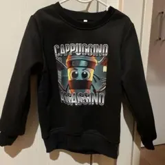 美品　カプチーノアサシノ トレーナー 黒