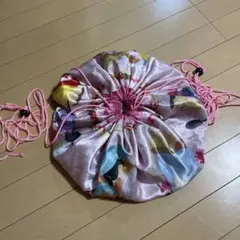 ディズニー プリンセス 巾着型 ポーチ ピンク　メイクのサムネイル