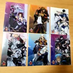 刀剣乱舞 クリアファイル A5 6種類まとめ売り セブンイレブン