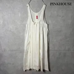 PINK HOUSE アンティーク風 レース コットンワンピース N3099