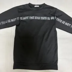 【Leahmatin】ブラック トレーナー ジャージ