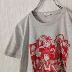 僕のヒーローアカデミア　Tシャツ　半袖　グレー