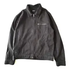 XLARGE ワーク　ジャケット　コットン　デニム　デトロイト　短丈　ブラックのサムネイル