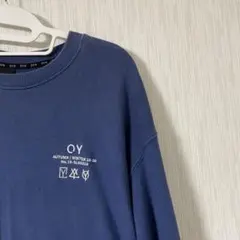 OY スウェット トレーナー 青