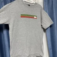 path Tシャツ グレー ロゴプリント
