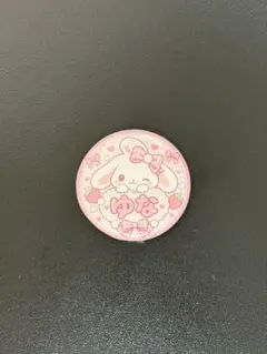 在庫あり・名入れ 缶バッジ うさぎ いちご ゆな