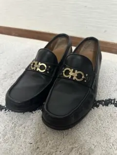 Salvatore Ferragamo フェラガモ ローファー クロコ型押し - メルカリ