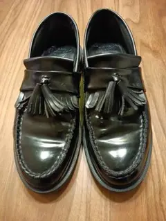 ドクターマーチン　タッセルローファー　エイドリアン　ブラック　UK7