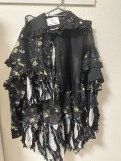 バラックルーム オーガンジーフリル袖チャイナシャツ - メルカリ
