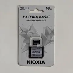 KIOXIA EXCERIA BASIC 16GB microSDHCカード