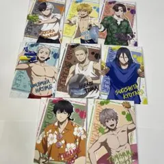 ウィンドブレーカー 水着 サマー 限定 ポストカード コンプ 桜 蘇芳 十亀