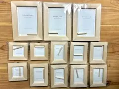 seria 木製フォトフレーム 13個セット 送料込み