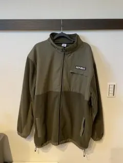 REPUBLIC フリースジャケット