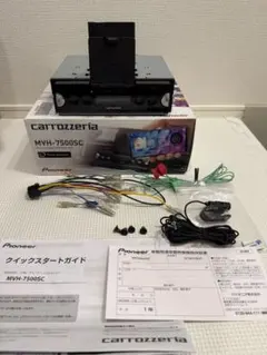 ゴルカブ【 carrozzeria MVH-7500SC 】マイク付　美品 2026年最新】mvh-7500scの人気アイテム - メルカリ