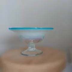 ペロペロ ガラス】コーヒーカップ 青 昭和初期 レトロ 激レア 当時物