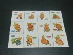 アチャモ　１２枚セット　ポケモン　デコキャラシール　第一パン