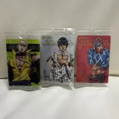 ジョジョの奇妙な冒険 キャラクターカード3枚セット