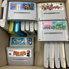 K*n様 スーパーファミコンソフト まとめ売り ドラクエ ボンバーマン ロックマ
