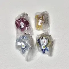 ケロロ軍曹 マスコット＆グミ クルル ギロロ ドロロ タママ クリア