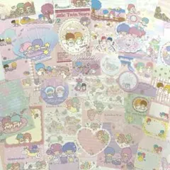Sanrio キキララ　リトルツインスターズ　バラメモ　おすそ分け