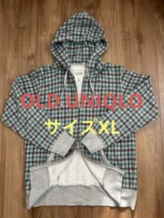 OLD UNIQLO オールド ユニクロ ダブルジップパーカー　XL 09年製