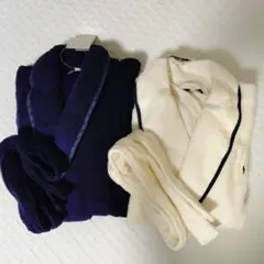 Ralph Lauren タオル地バスローブ レディースMサイズ　メンズＬサイズ