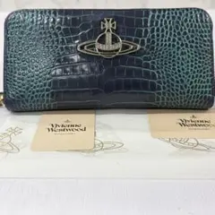 超良品‼️ 希少　ヴィヴィアンウエストウッド　長財布　オーブ　ラウンドファスナー