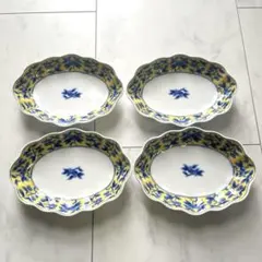 【平安橘吉】盛鉢　陶器　たち吉　皿　４枚