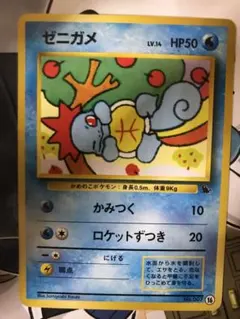 旧裏】ゼニガメ イントロパック ポケモンカード - メルカリ