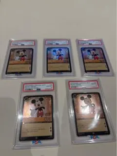 世界9枚 PSA 9 エポックワン ディズニー100 ミッキーマウス トレカ限定