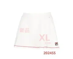 No.245 FILA シアーサッカーcuteスコート☆White☆